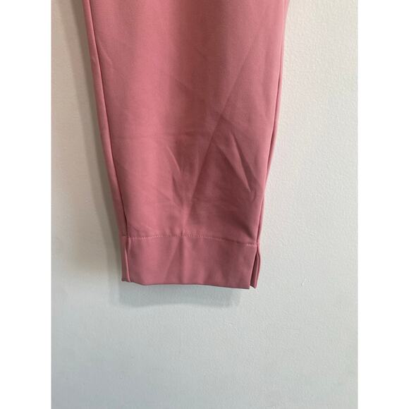Stylish Muted Pink Pull-On Ankle Pants - Size Large - Picture 4 of 12